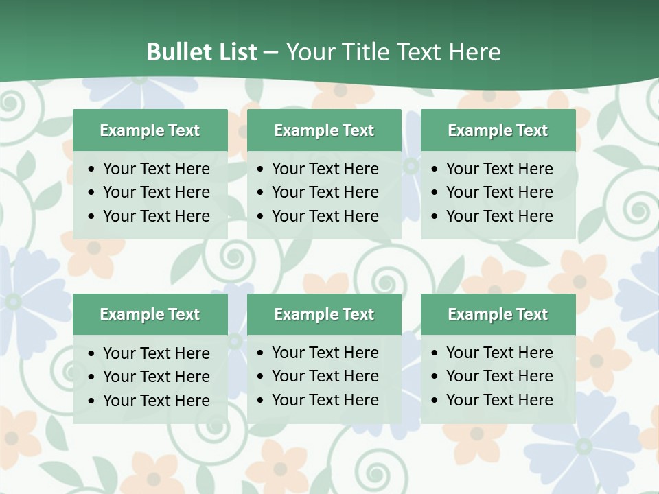 A Colorful Flower Powerpoint Presentation PowerPoint Template