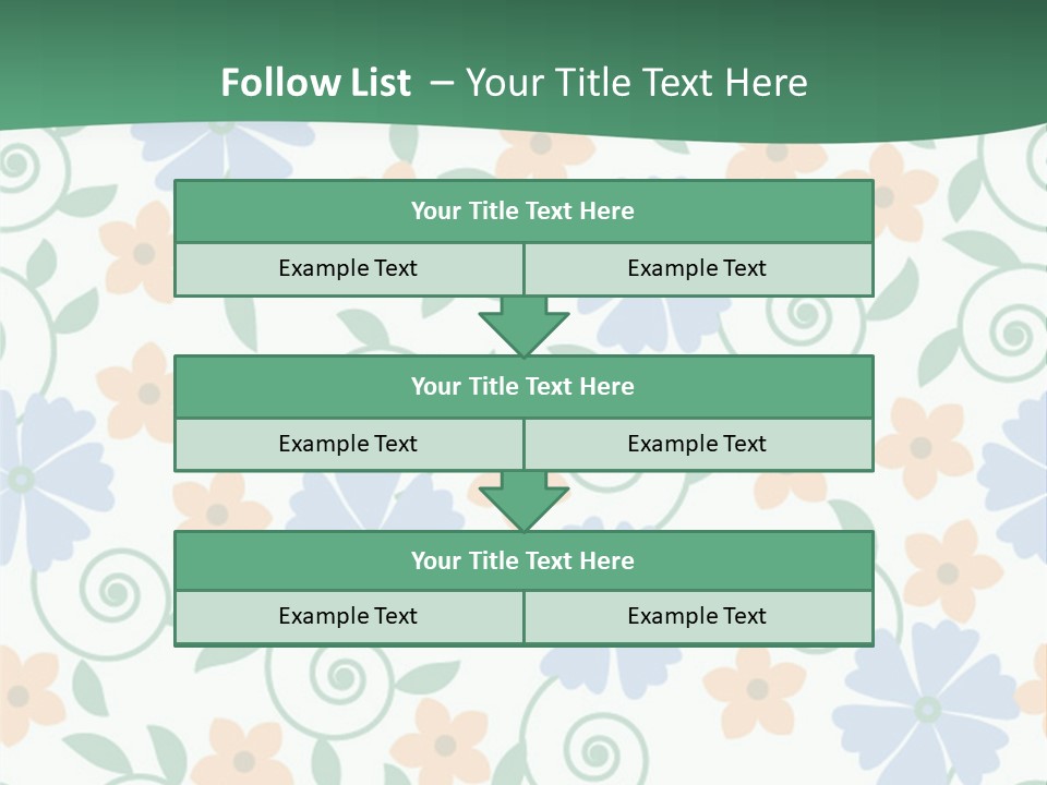 A Colorful Flower Powerpoint Presentation PowerPoint Template