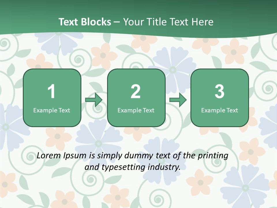 A Colorful Flower Powerpoint Presentation PowerPoint Template
