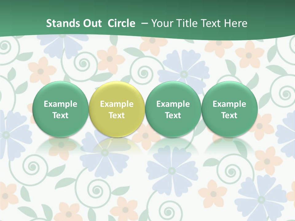 A Colorful Flower Powerpoint Presentation PowerPoint Template