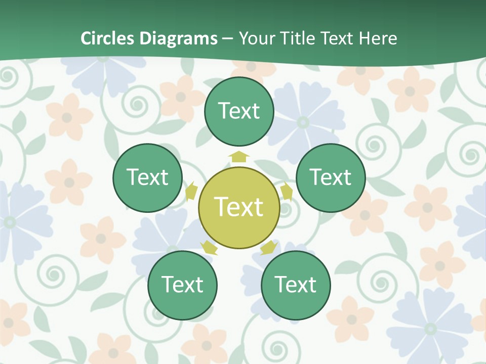 A Colorful Flower Powerpoint Presentation PowerPoint Template