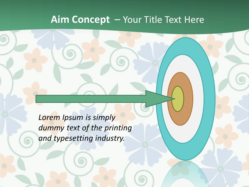 A Colorful Flower Powerpoint Presentation PowerPoint Template