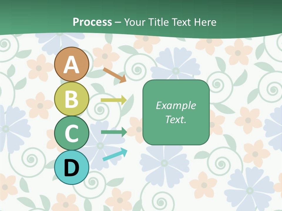 A Colorful Flower Powerpoint Presentation PowerPoint Template