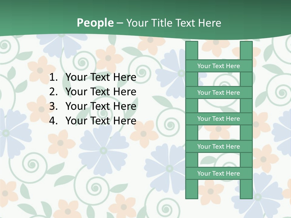 A Colorful Flower Powerpoint Presentation PowerPoint Template