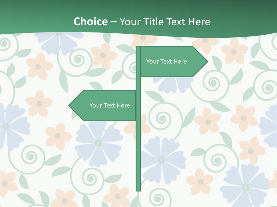 A Colorful Flower Powerpoint Presentation PowerPoint Template