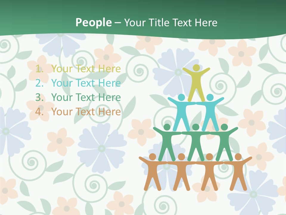 A Colorful Flower Powerpoint Presentation PowerPoint Template