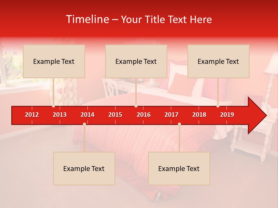 Girl Blanket Shutters PowerPoint Template