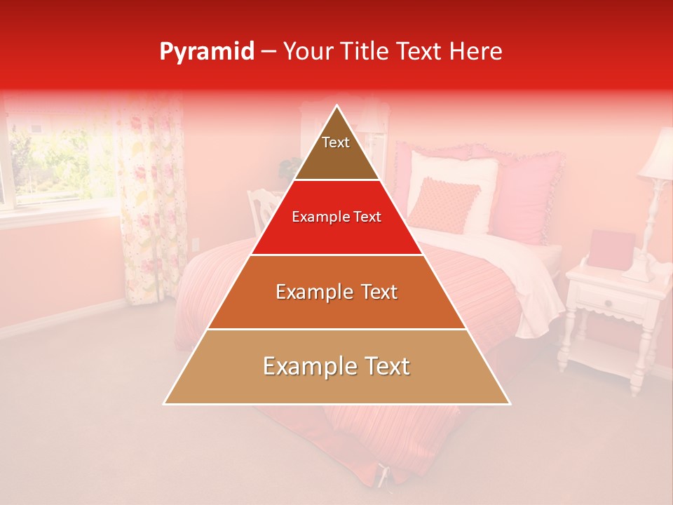 Girl Blanket Shutters PowerPoint Template