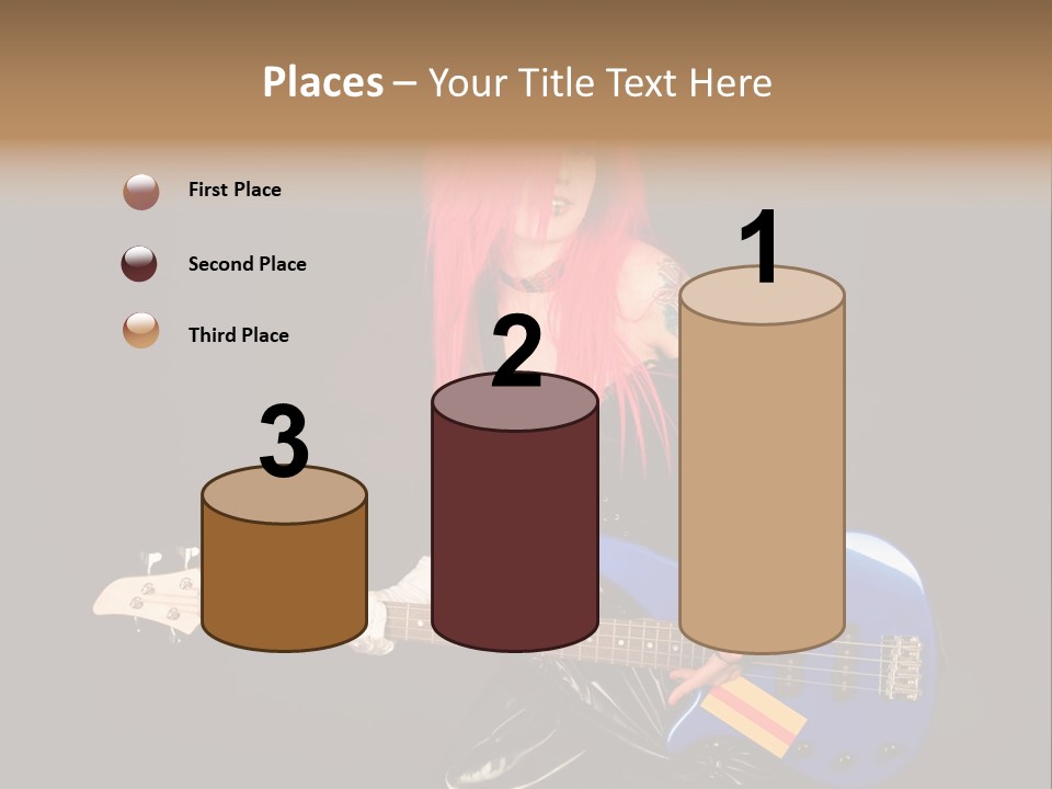 Play Wig Alternative PowerPoint Template