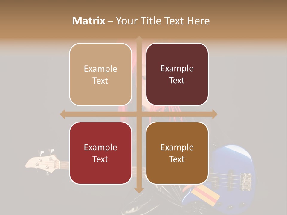 Play Wig Alternative PowerPoint Template