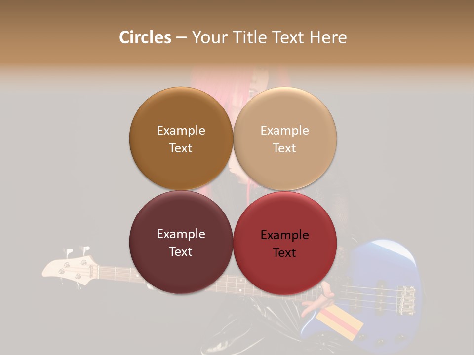 Play Wig Alternative PowerPoint Template