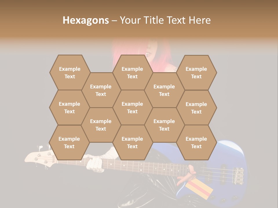 Play Wig Alternative PowerPoint Template