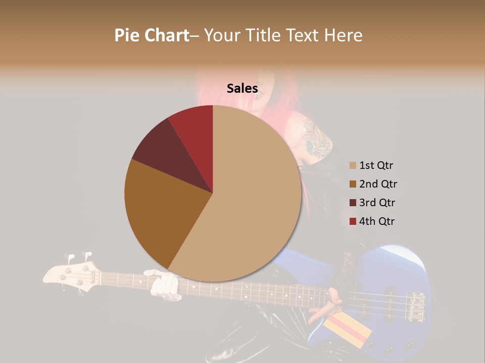 Play Wig Alternative PowerPoint Template