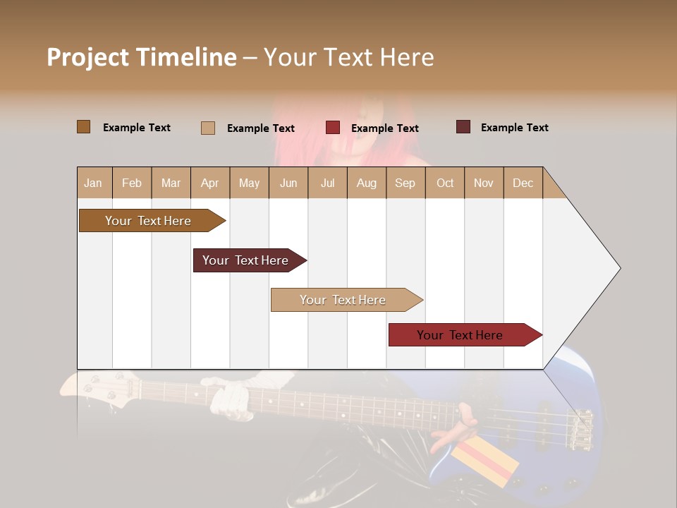 Play Wig Alternative PowerPoint Template