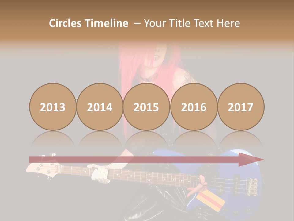 Play Wig Alternative PowerPoint Template