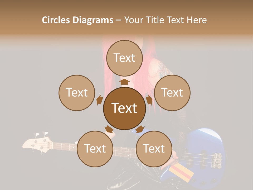 Play Wig Alternative PowerPoint Template