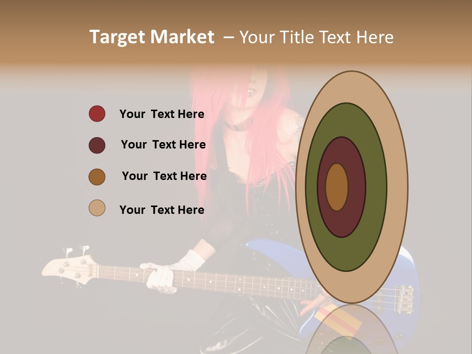 Play Wig Alternative PowerPoint Template