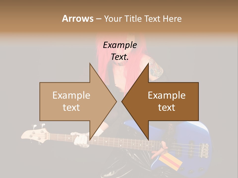 Play Wig Alternative PowerPoint Template