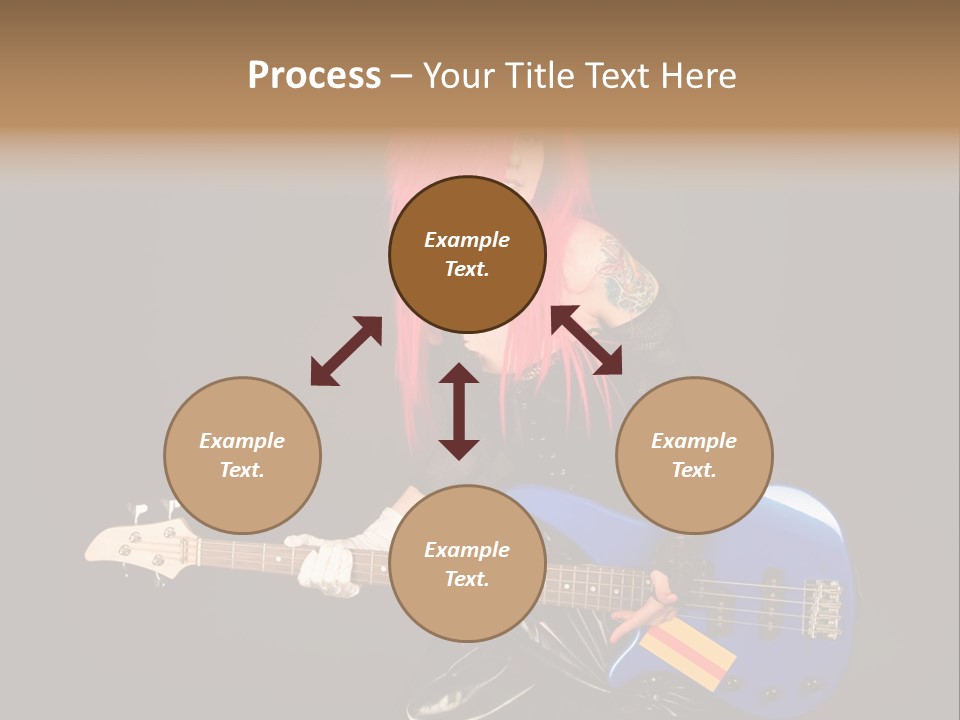 Play Wig Alternative PowerPoint Template