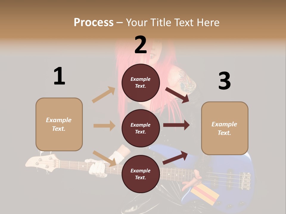 Play Wig Alternative PowerPoint Template