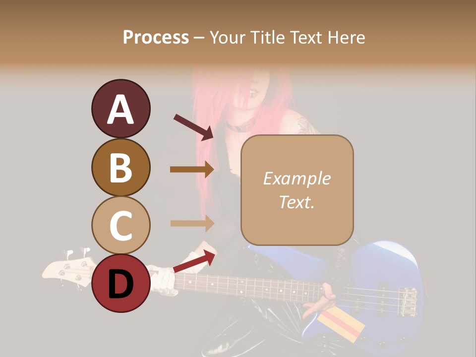 Play Wig Alternative PowerPoint Template