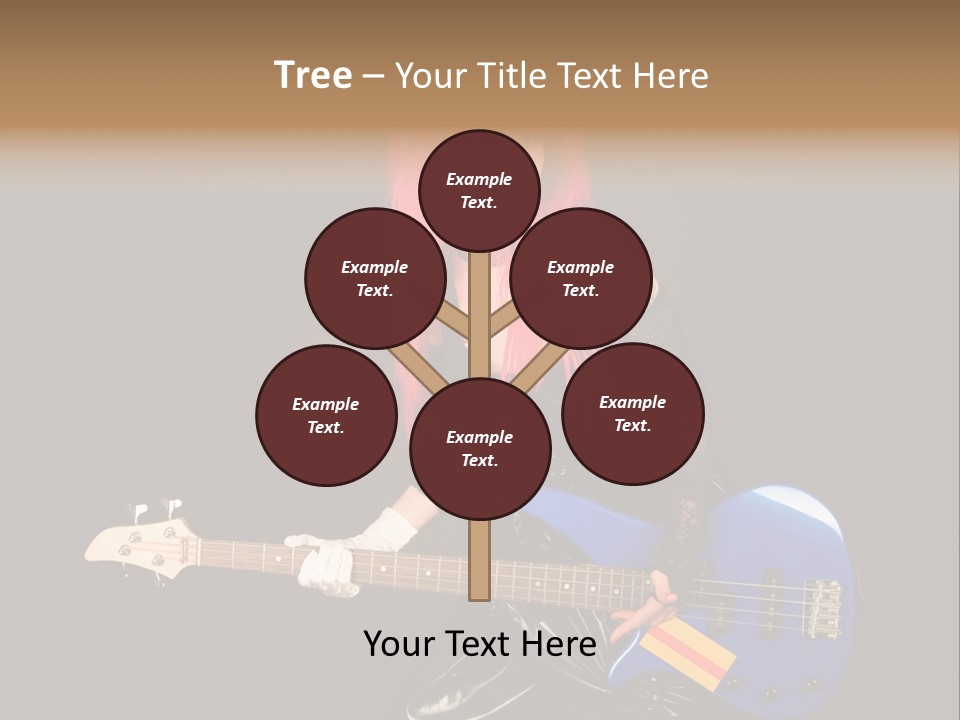 Play Wig Alternative PowerPoint Template