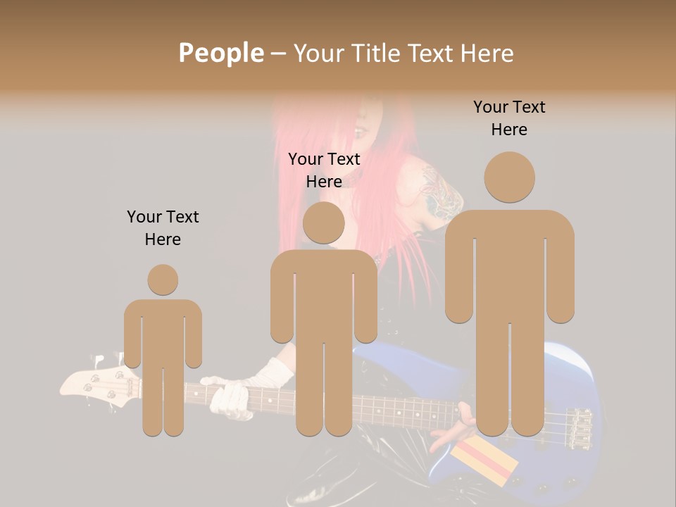 Play Wig Alternative PowerPoint Template