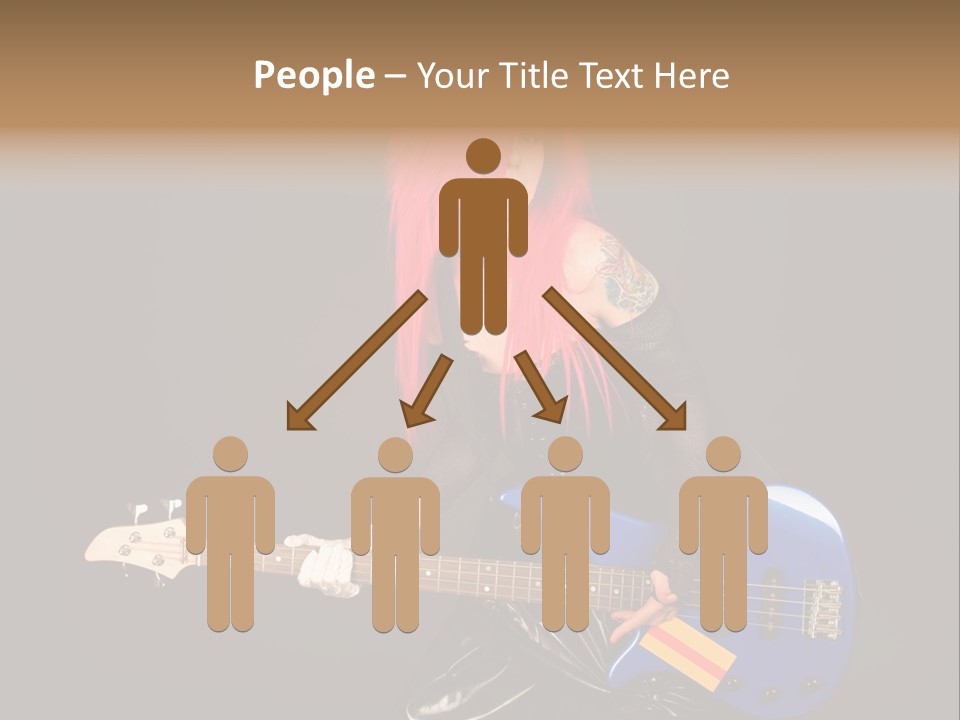 Play Wig Alternative PowerPoint Template