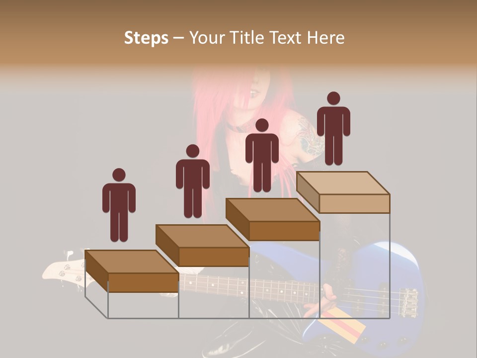 Play Wig Alternative PowerPoint Template