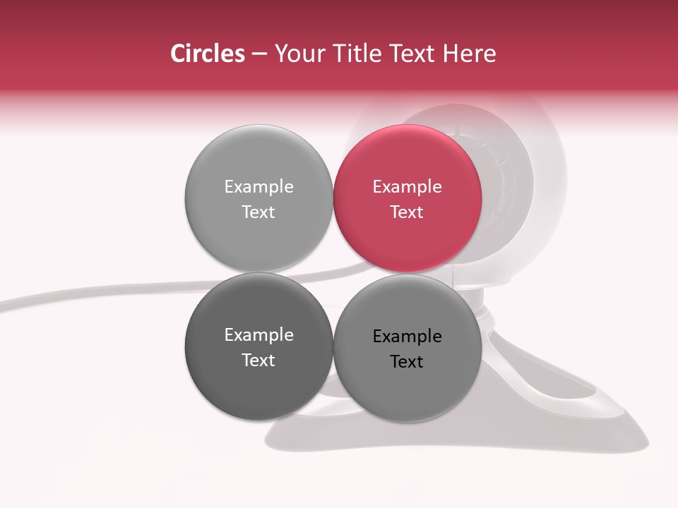 Closeup Connect Network PowerPoint Template