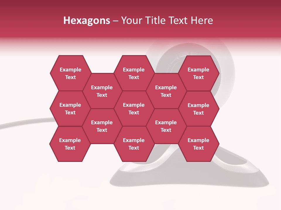 Closeup Connect Network PowerPoint Template