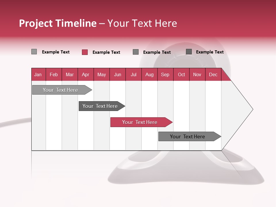 Closeup Connect Network PowerPoint Template