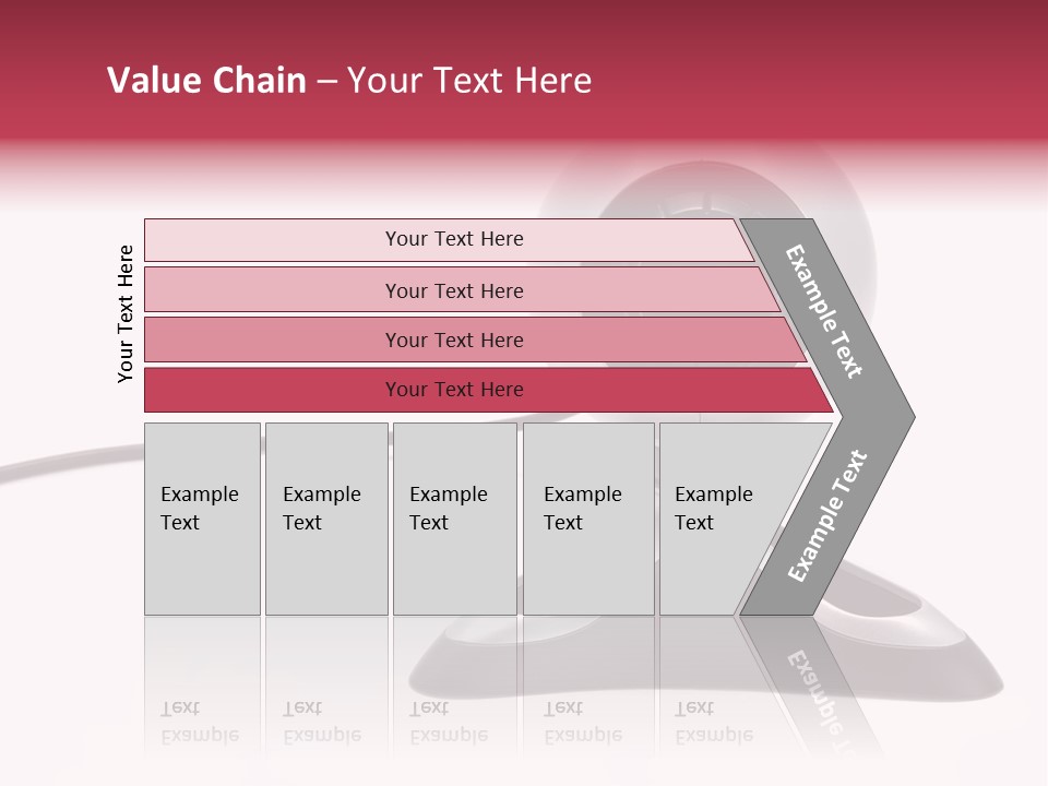 Closeup Connect Network PowerPoint Template