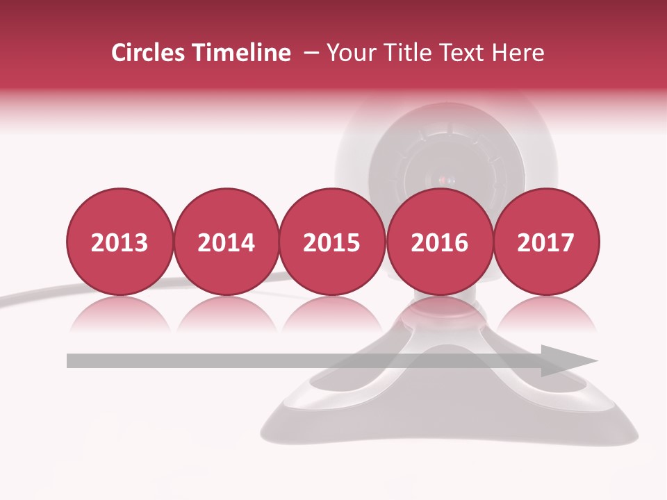 Closeup Connect Network PowerPoint Template