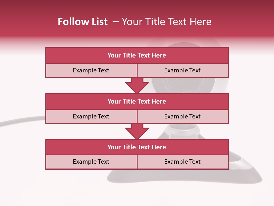 Closeup Connect Network PowerPoint Template