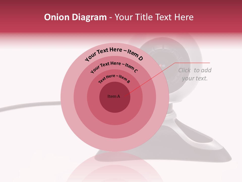Closeup Connect Network PowerPoint Template