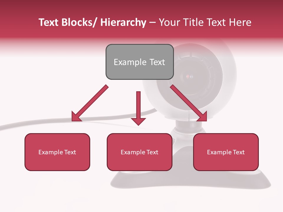 Closeup Connect Network PowerPoint Template