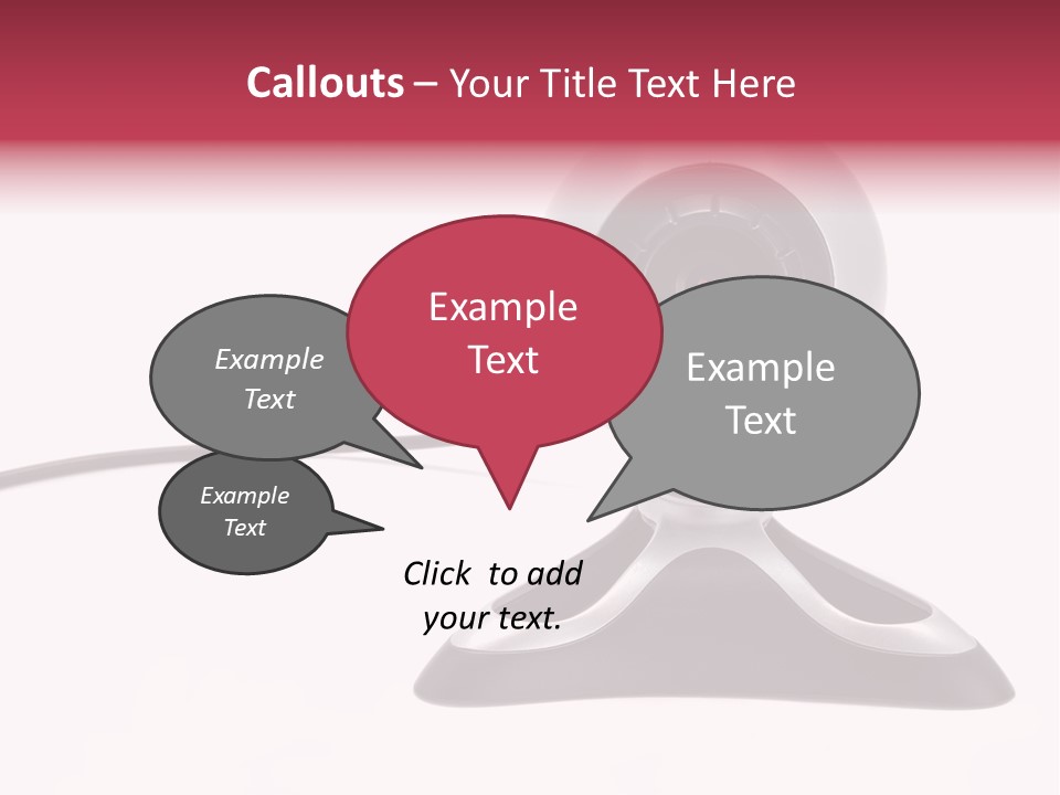 Closeup Connect Network PowerPoint Template