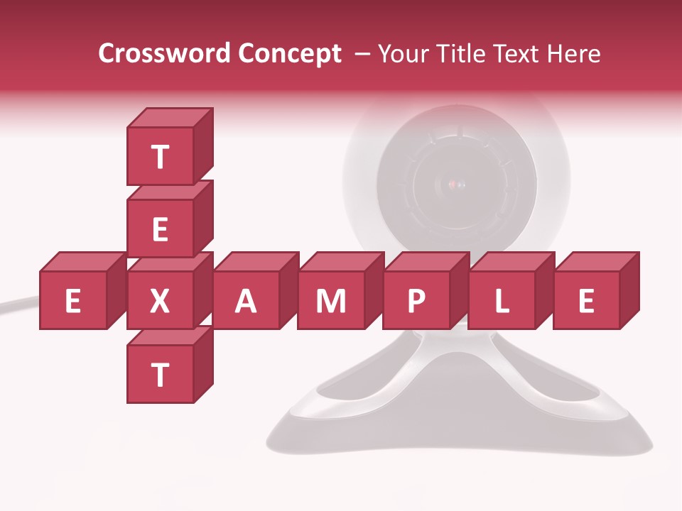 Closeup Connect Network PowerPoint Template