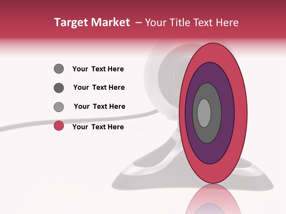 Closeup Connect Network PowerPoint Template