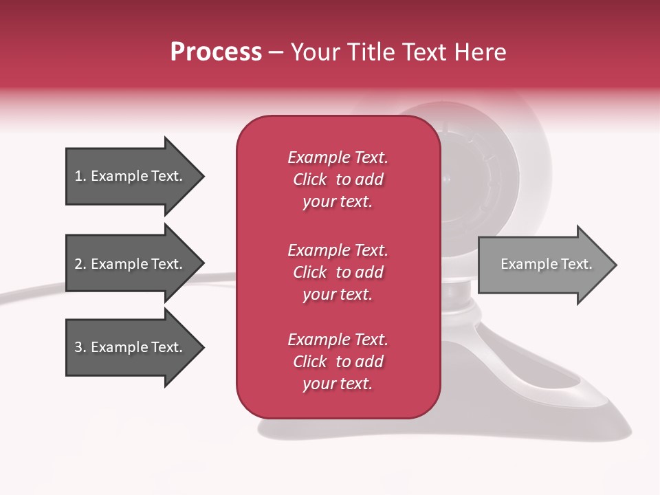 Closeup Connect Network PowerPoint Template