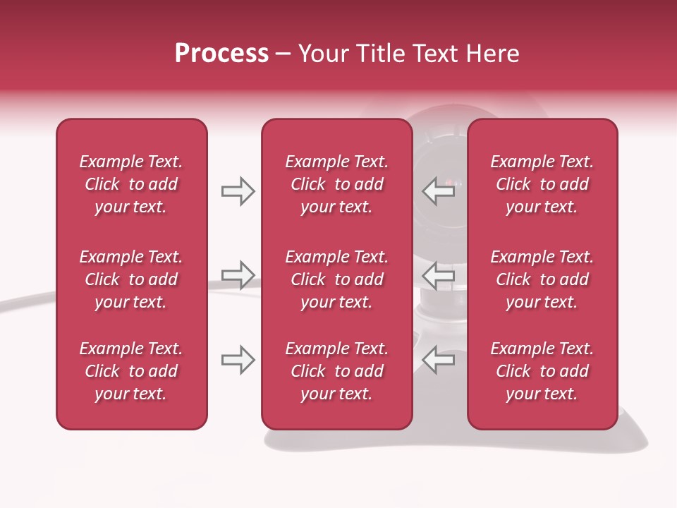 Closeup Connect Network PowerPoint Template