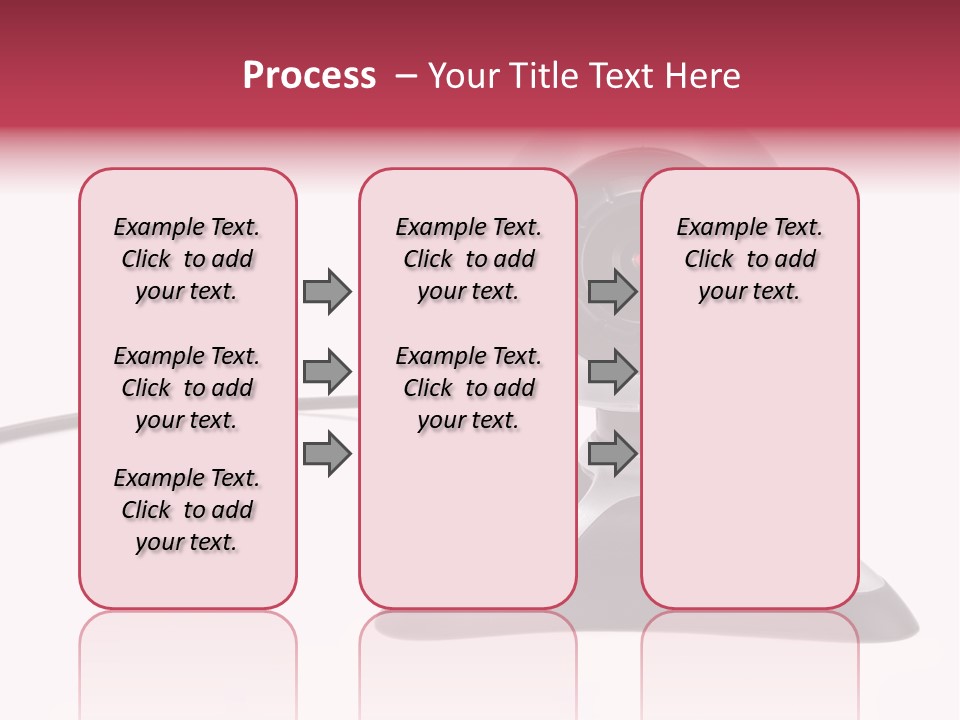 Closeup Connect Network PowerPoint Template