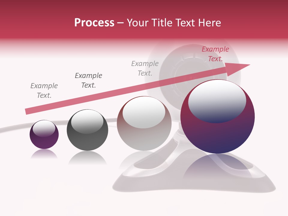 Closeup Connect Network PowerPoint Template