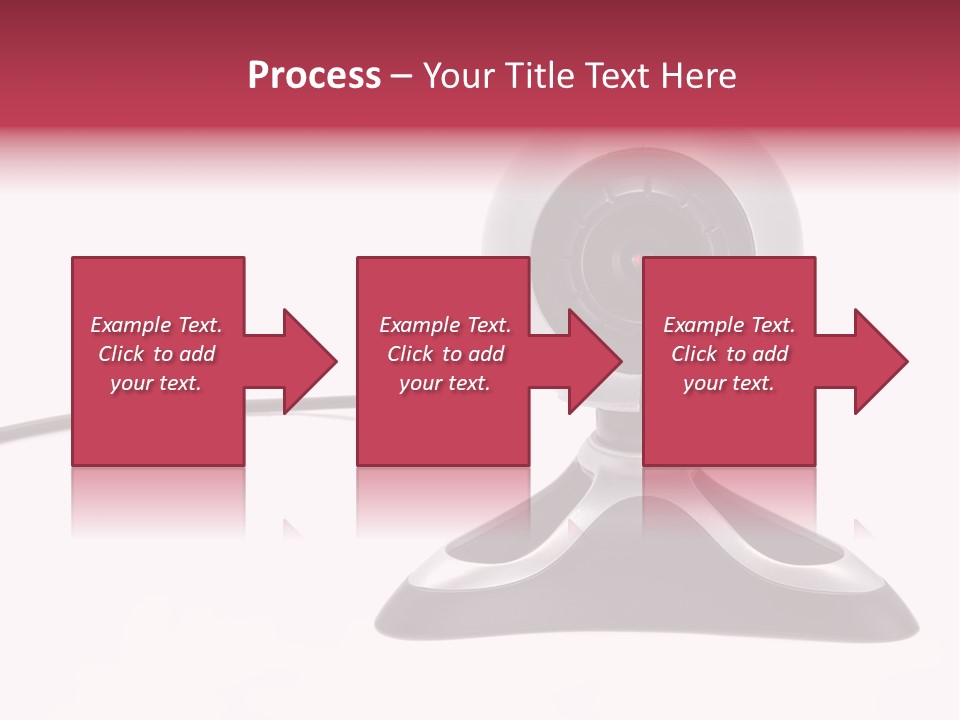 Closeup Connect Network PowerPoint Template