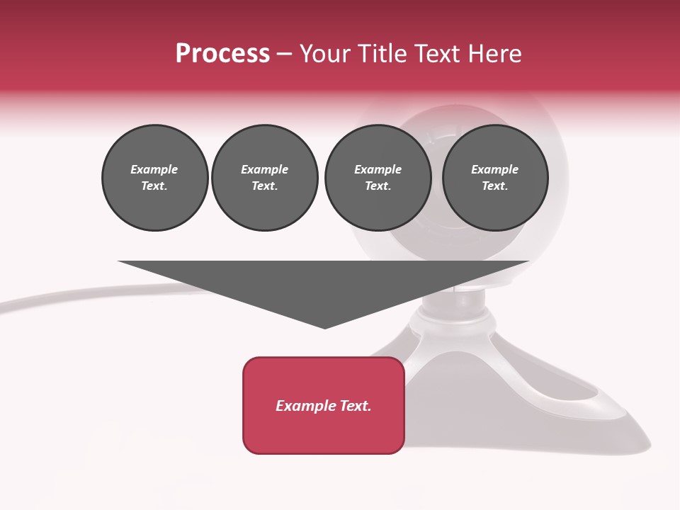 Closeup Connect Network PowerPoint Template
