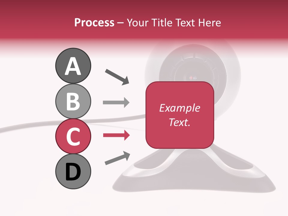 Closeup Connect Network PowerPoint Template