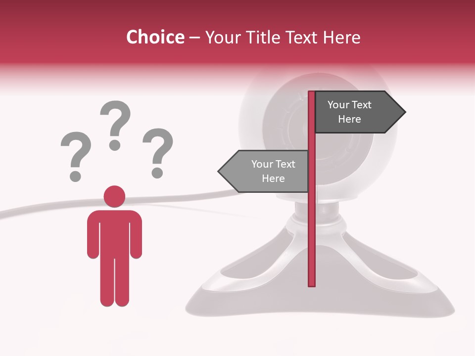 Closeup Connect Network PowerPoint Template