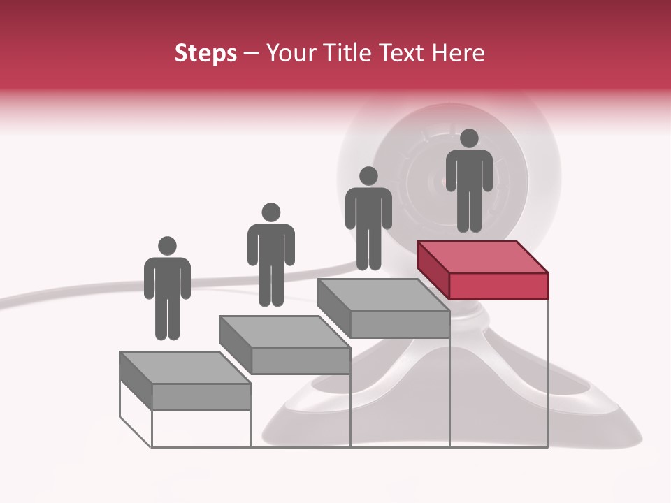 Closeup Connect Network PowerPoint Template