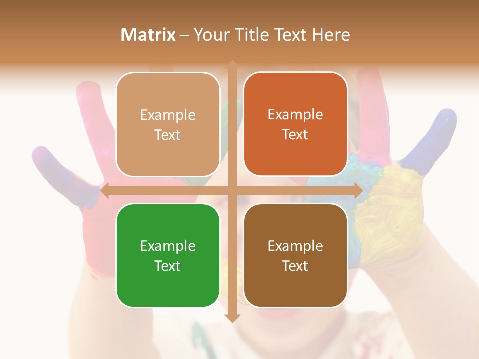 Excited Isolated Happiness PowerPoint Template